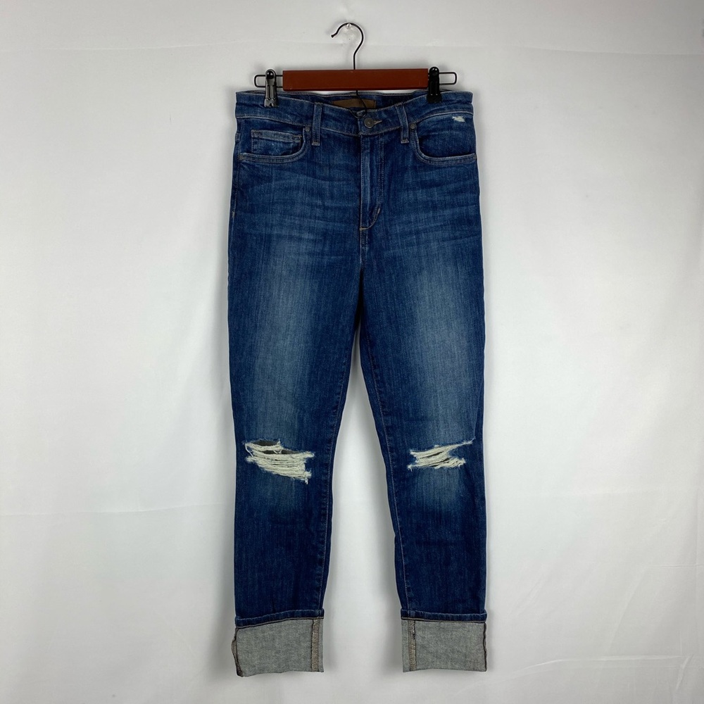 Joe’s Jeans Regina Pant High Rise Crop Jeans Sz 28 - Picture 3 of 8